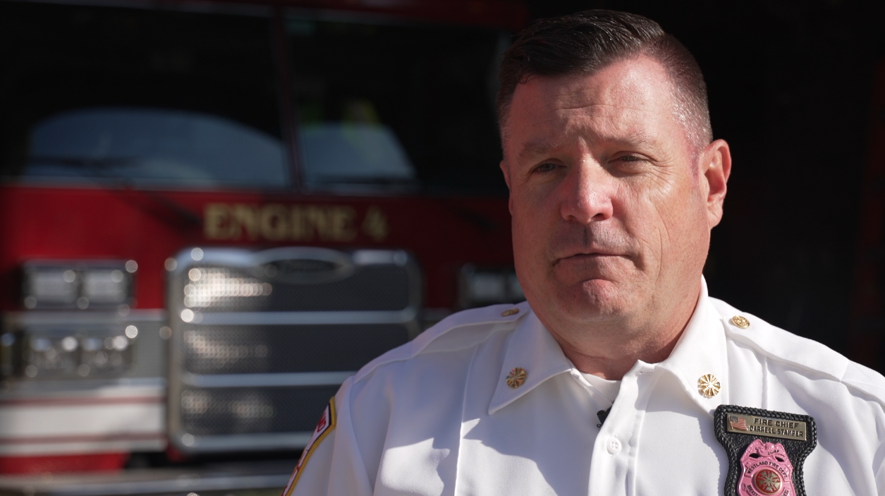 Westland Fire Department Chief Darrell Stamper