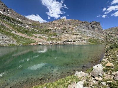 Oh-Be-Joyful Trail to Blue Lake in Crested Butte