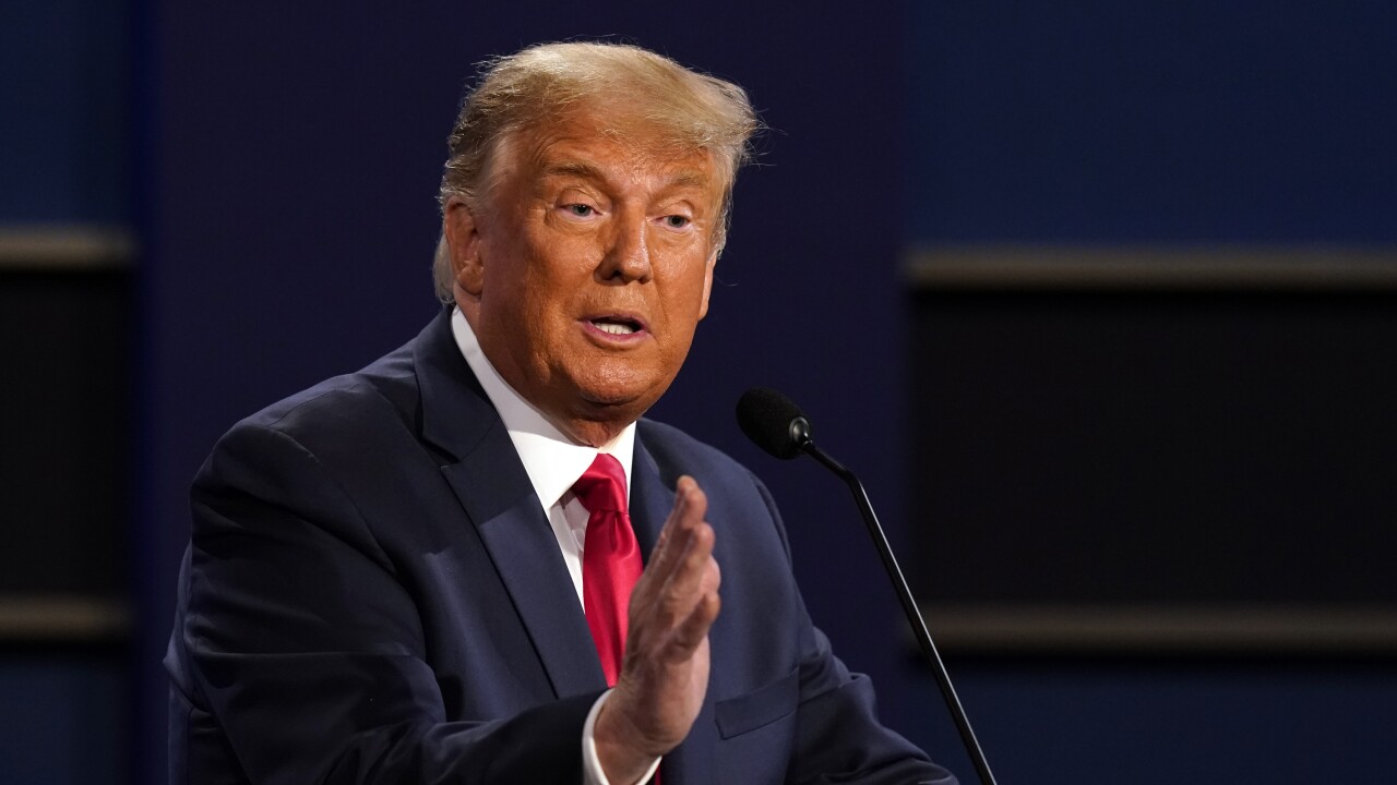 President Trump's campaign website hacked