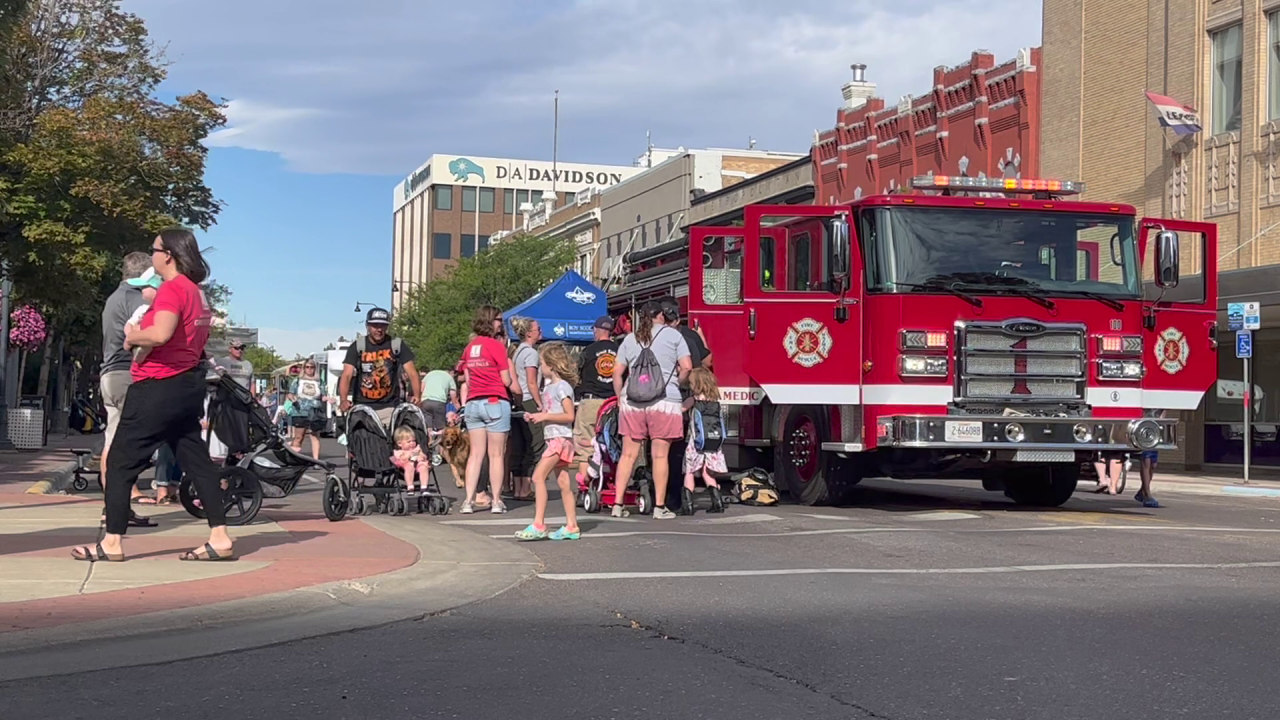 "Touch A Truck" event in downtown Great Falls