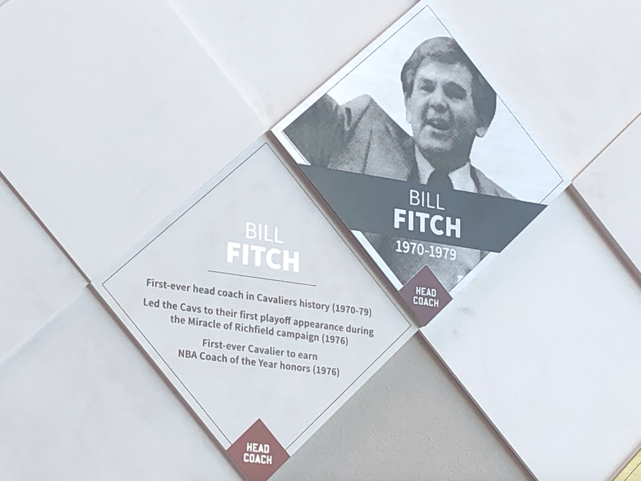 Bill Fitch Wall of Fame