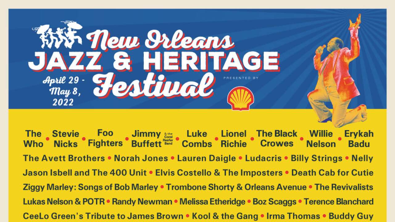 Jazz Fest lineup released