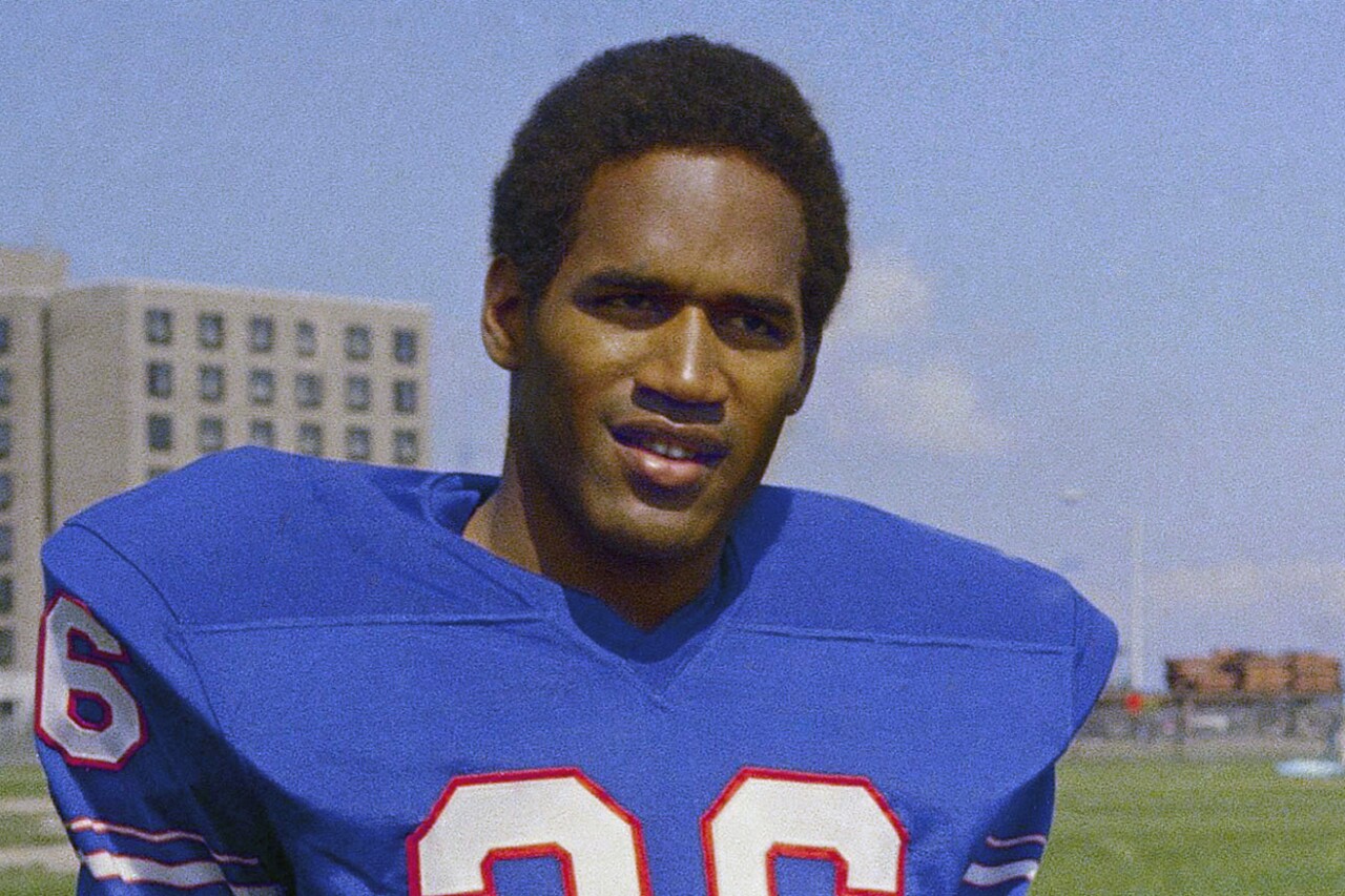 OJ Simpson with Buffalo Bills in 1969