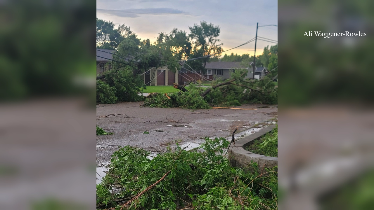 Glendive storm aftermath