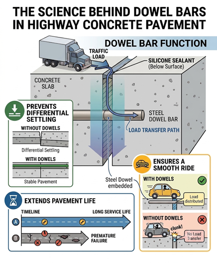 Concrete dowel