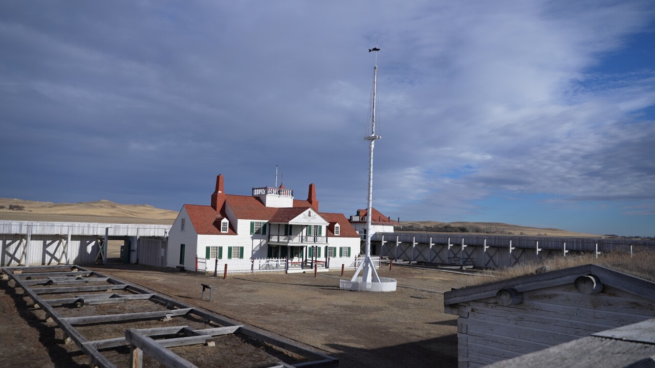 Take a walk through history at the Fort Union Trading Post on North Dakota border