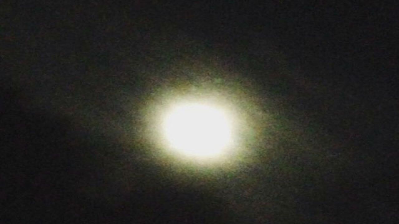PHOTOS: Christmas full moon