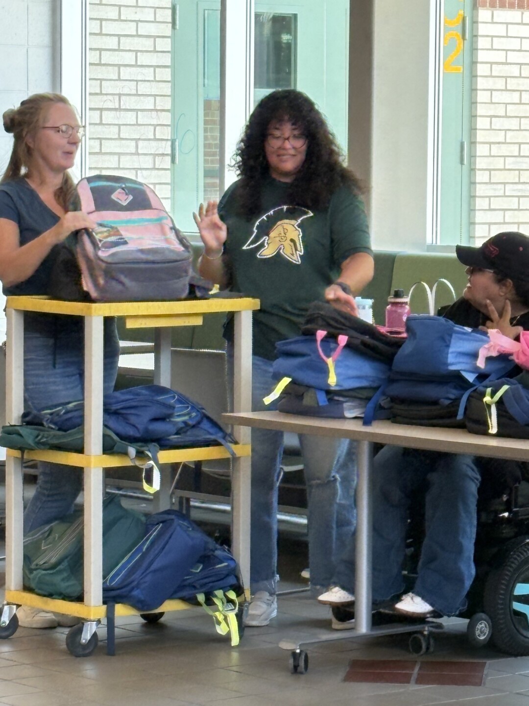 Aurora Central High School Backpack Distribution