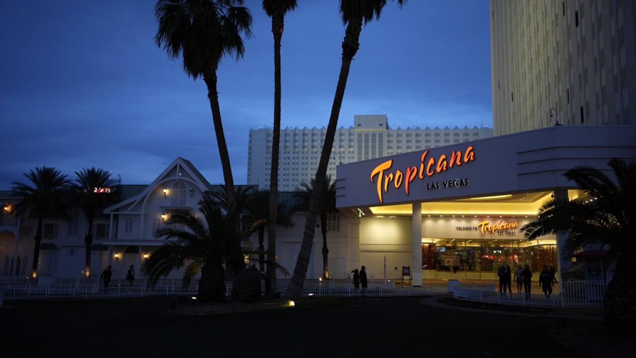 The Tropicana hotel-casino.