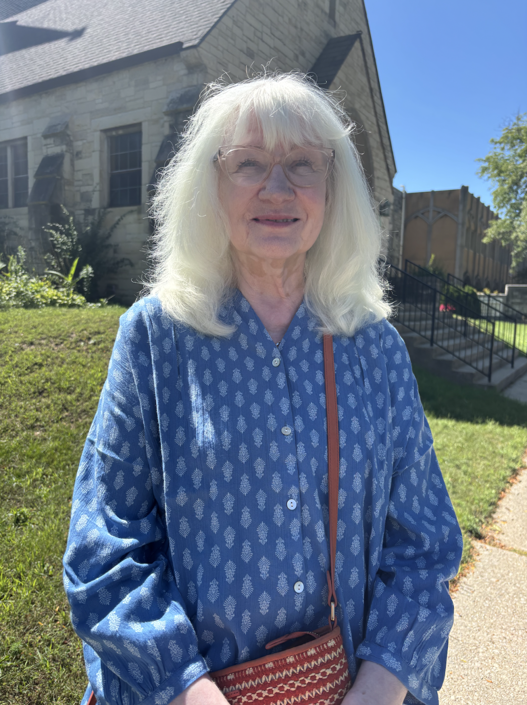 Lynn Rinderle, church member & neighbor