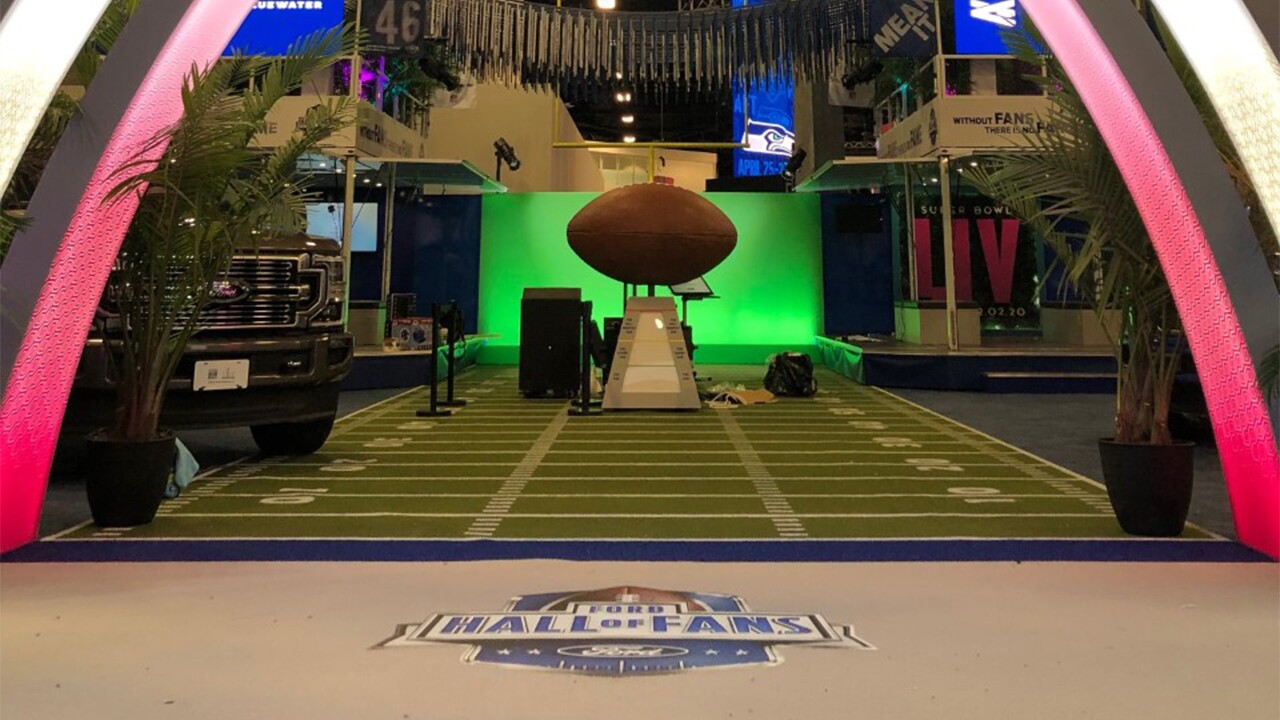 Sneak peek at the Super Bowl Experience