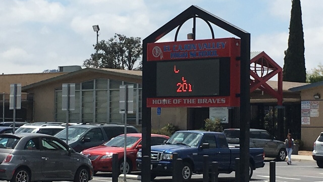 El Cajon teacher investigated for misconduct