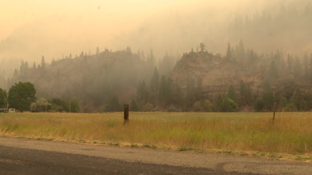 Paradise Fire River Road East Fire