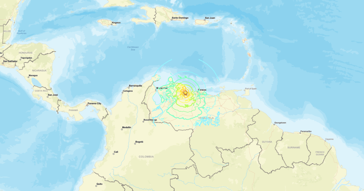 Powerful 7.1-magnitude earthquake hits Venezuela, collapsing buildings in the capital of Caracas