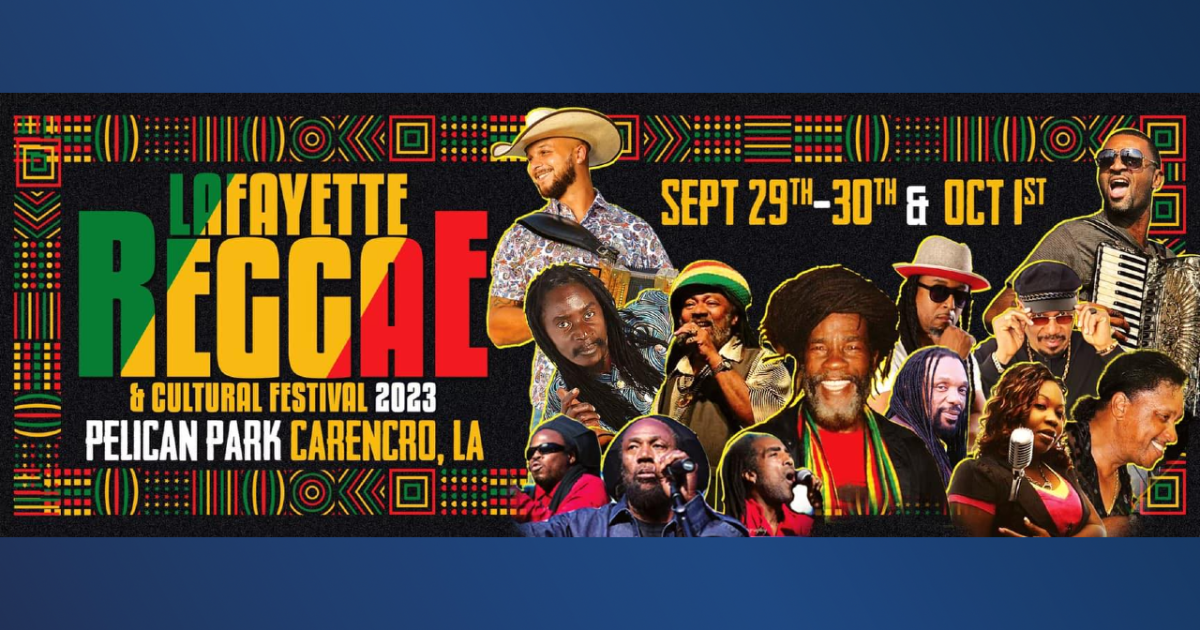 Reggae Festival happening this weekend in Carencro - Vimarsana News