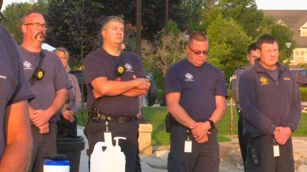 'We Will Never Forget': 9/11 memorial stair climb at Maritime Museum in Door County