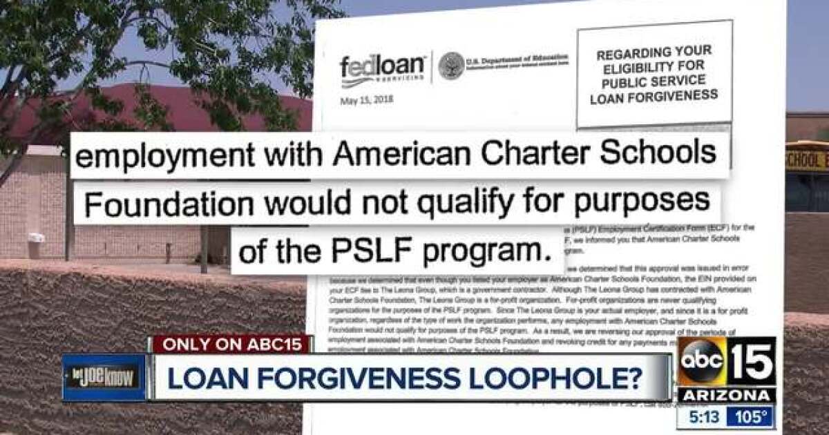 Are Charter School Teachers Eligible For Loan Forgiveness Are Charter School Teachers Eligible For Loan Forgiveness
