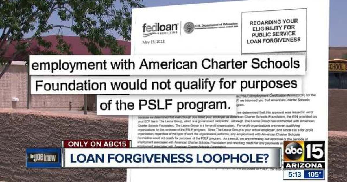 Are Charter School Teachers Eligible For Loan Forgiveness