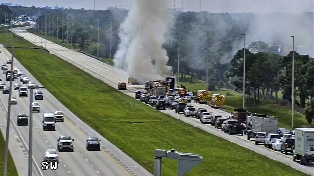 Vehicle fire I-95 MC Sept. 21, 2026