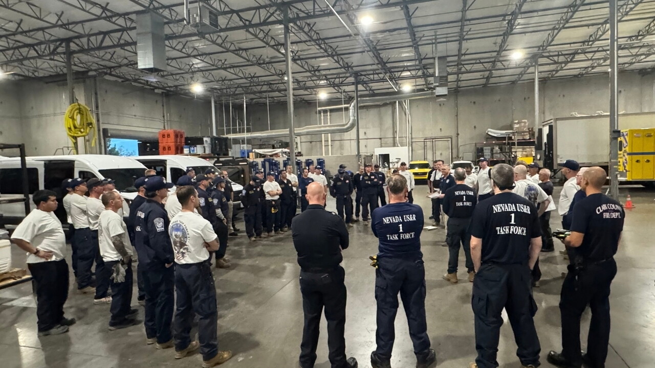 Nevada Task Force 1 deployement