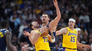 Lakers Nuggets Basketball
