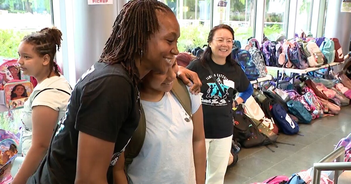 WNBA All-Star Weekend ends with back-to-school celebration by Tamika Catchings WNBA All-Star Weekend ends with back-to-school celebration by Tamika Catchings
