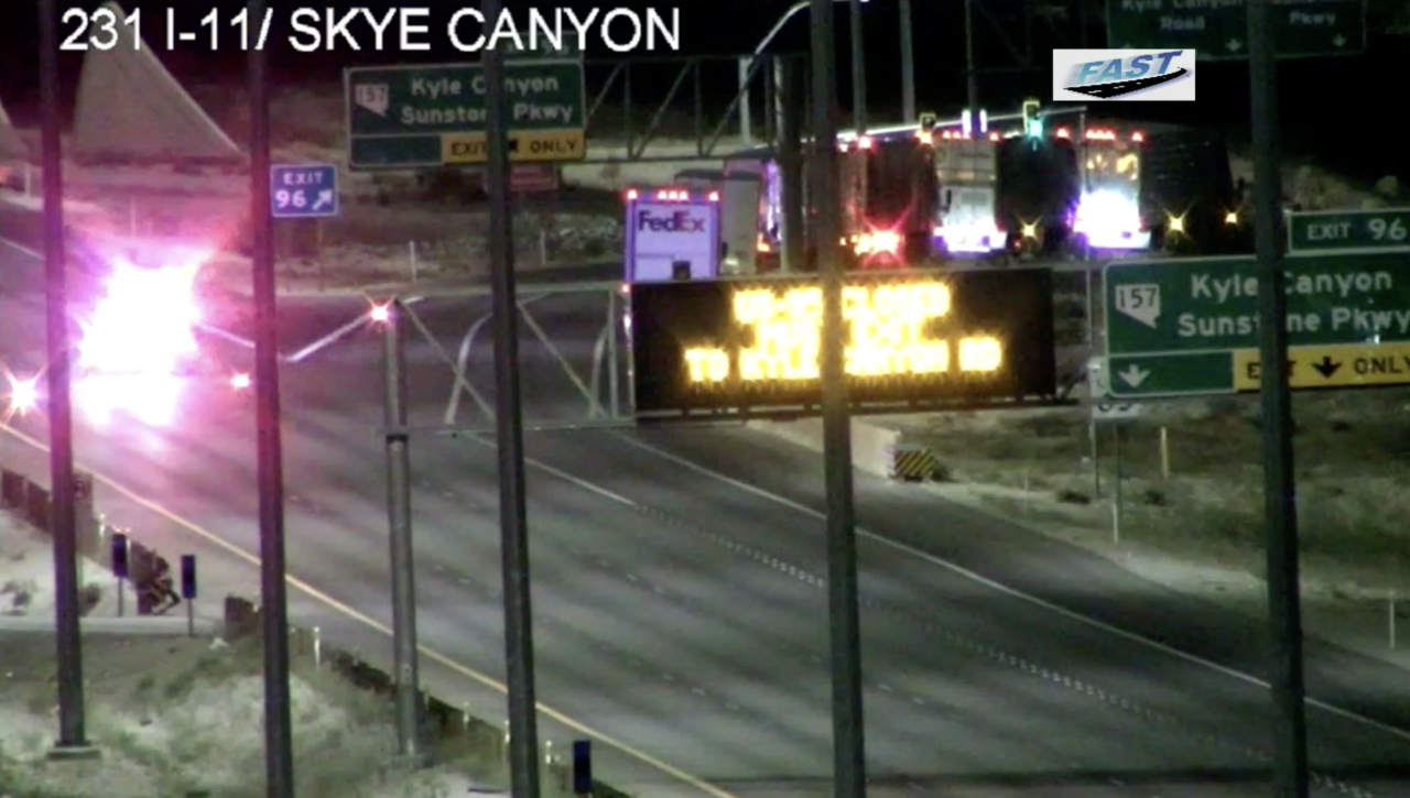 Nevada State Police investigates two fatal crashes overnight