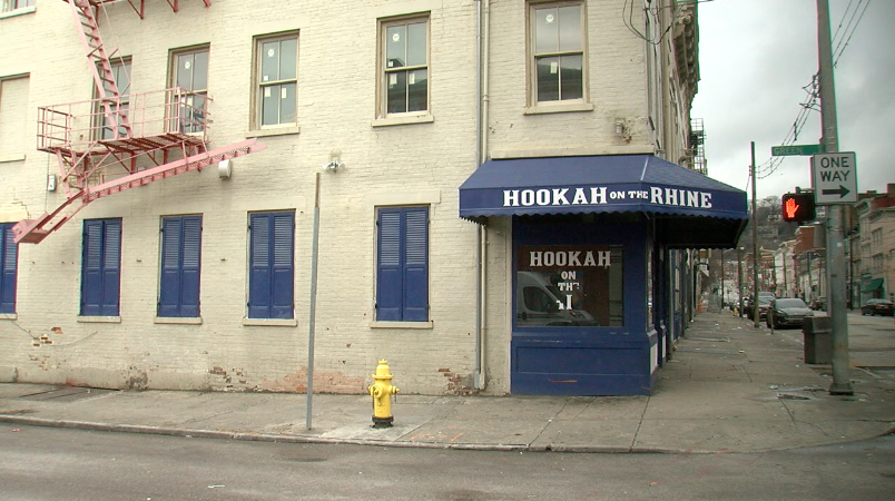 Cincinnati targets hookah bar on one of city's most violent corners of Over-the-Rhine with public nuisance lawsuit.