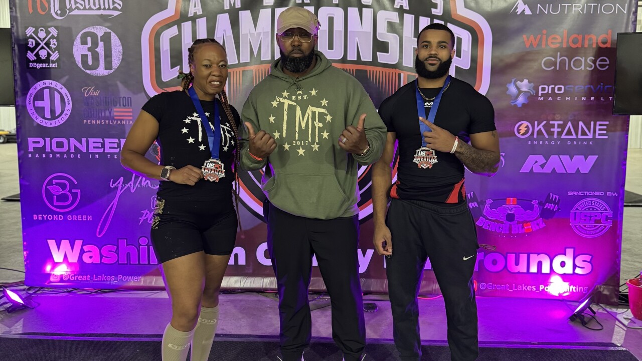 Power Lifter Teenae Jacobson