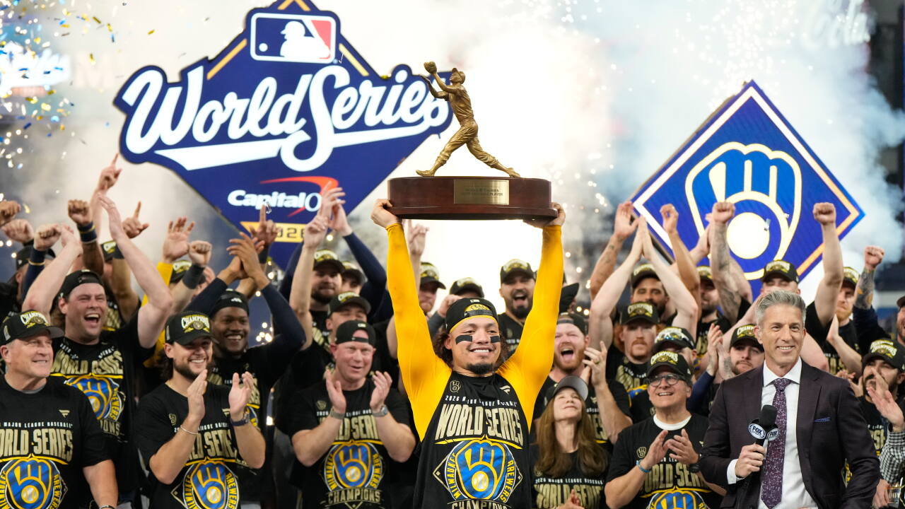 World Series Brewers Rays Baseball