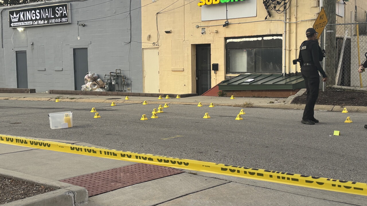 Baltimore City Crime Scene Police