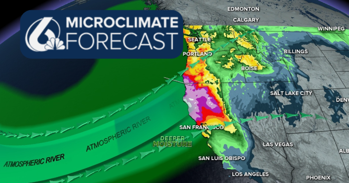 An atmospheric river is headed to NorCal but we will see some of the ...