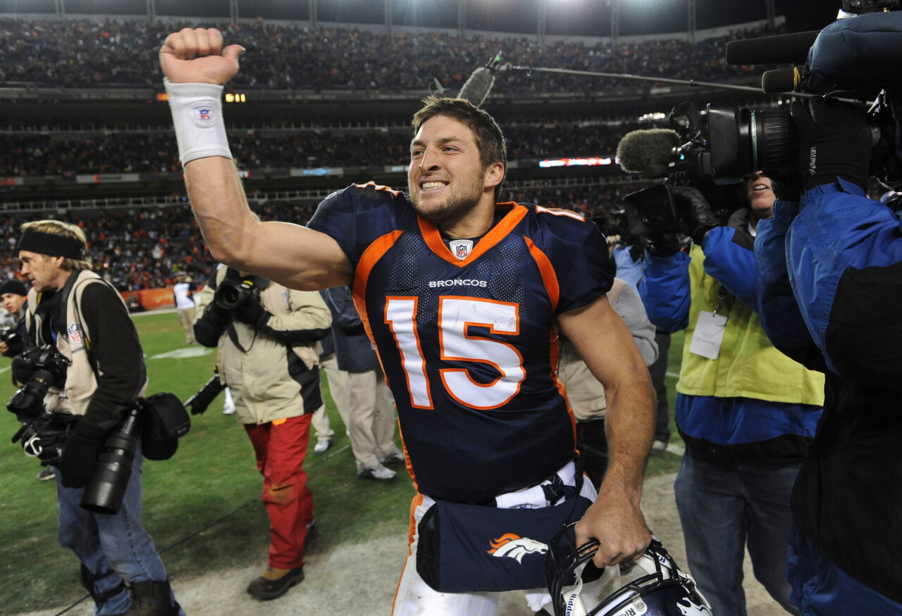 Broncos-Tebow Returns Football
