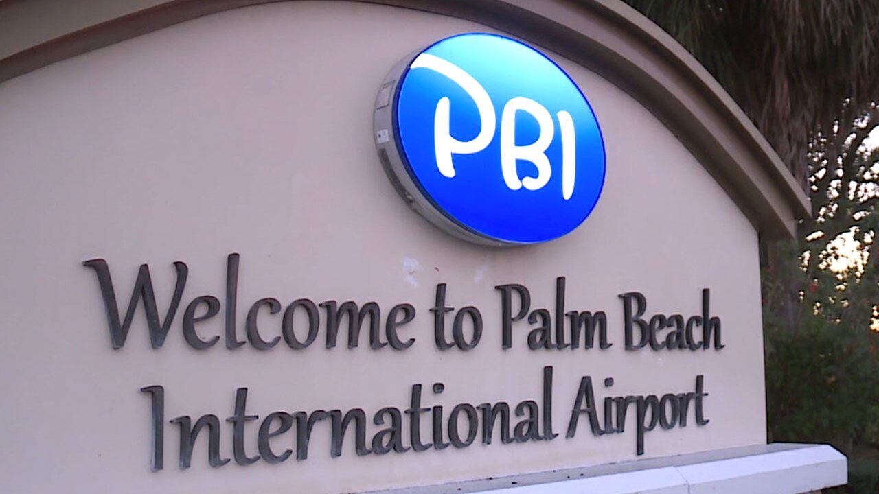 PBI, PBIA, Palm Beach International Airport on Jan. 27, 2026