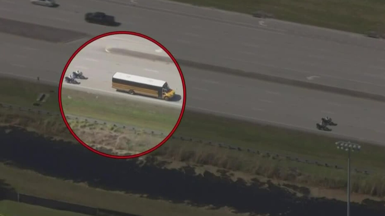 Students are evacuated from Renaissance Charter School, located in the 3200 block of U.S. 441 in Wellington, on Feb. 3, 2022 (2).jpg