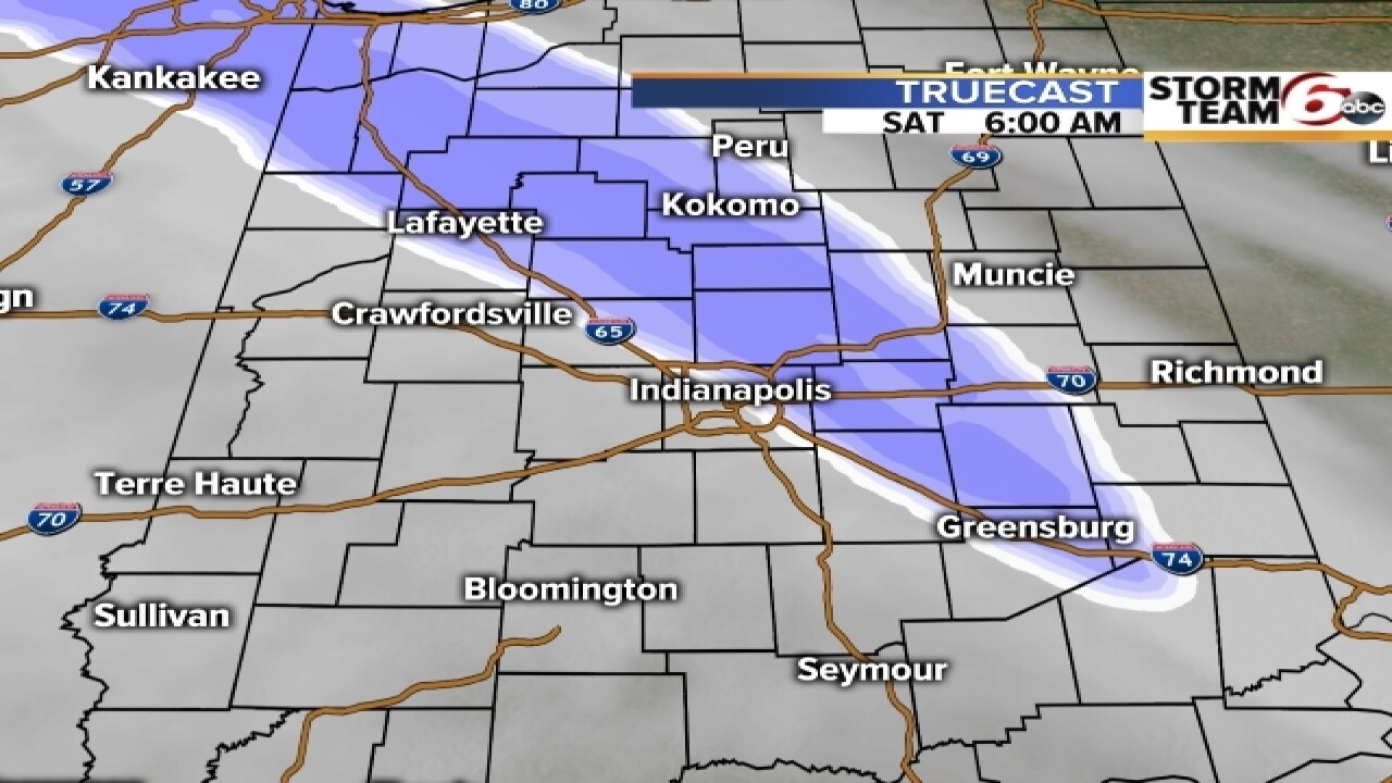 TIMELINE: Will you see snow?