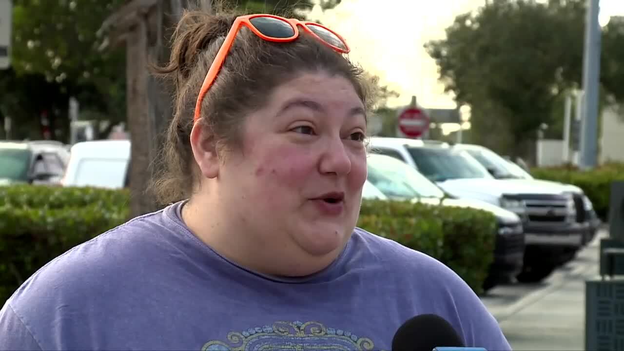 Jwleh Loveland says her traveling was "smoother than we expected." Dec. 23, 2023