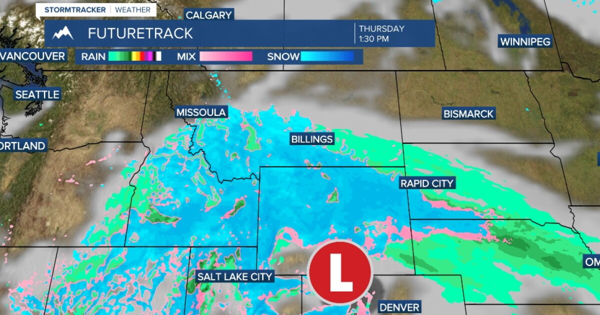 Weather Forecast: Snow in Southwest Montana tonight & Thursday