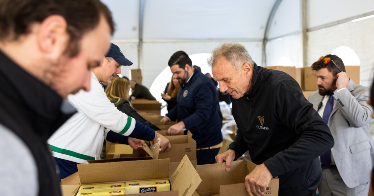 NFL legend Joe Montana teams up with the Guinness Brewery to fight food insecurity