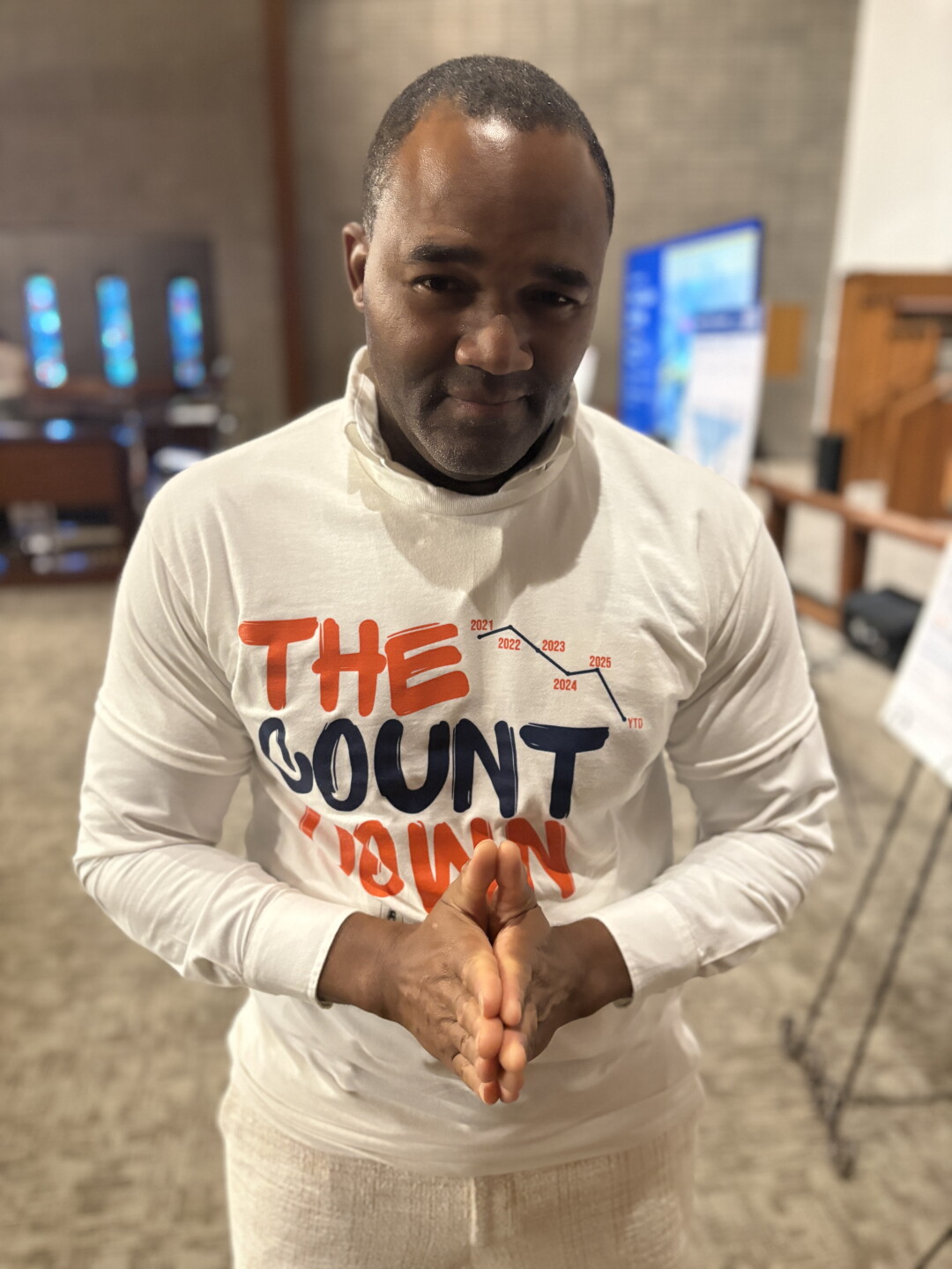 Julien Phifer, a program manager with the Department of Community Wellness and Safety