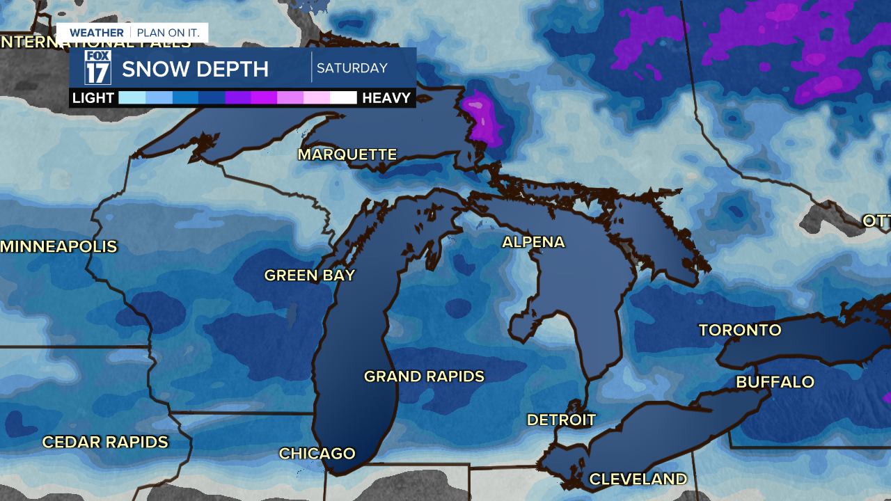SNOW DEPTH AS OF MARCH 23