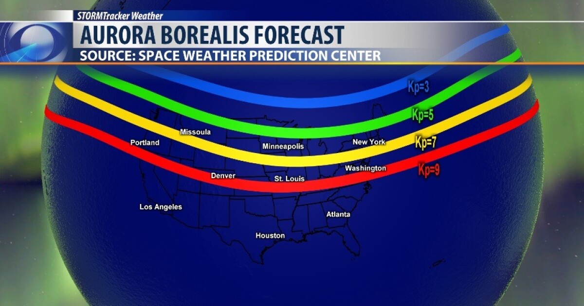 Northern Lights May Be Visible In Montana This Weekend