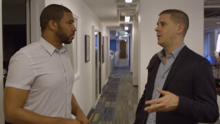 Newsy's Eugene Daniels and Dan Pfeiffer