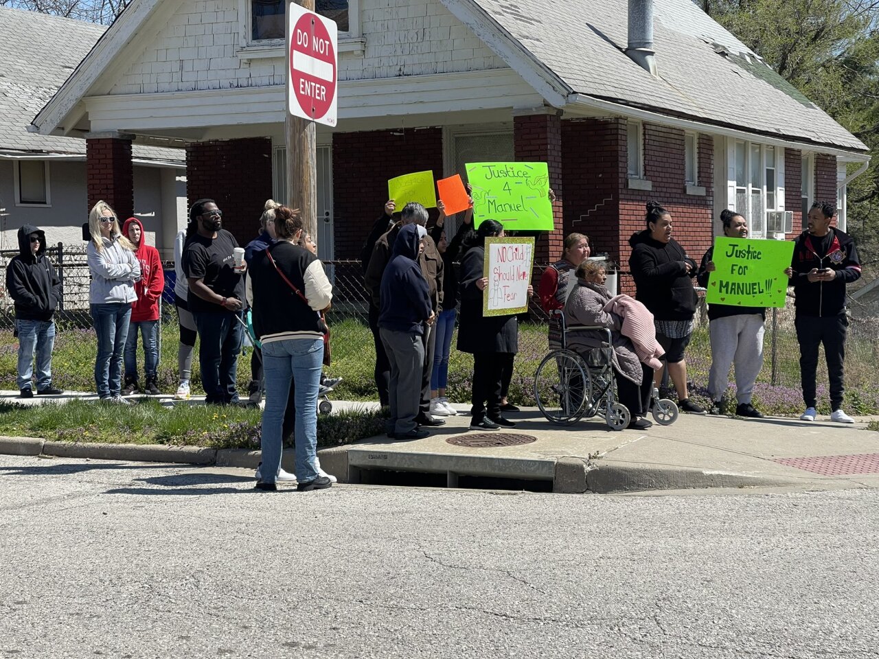 Northeast Middle School March for Manny