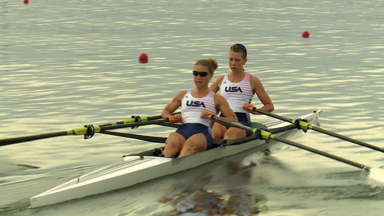 Michelle Sechser and Molly Reckford train at Nat Benderson Park in Sarasota