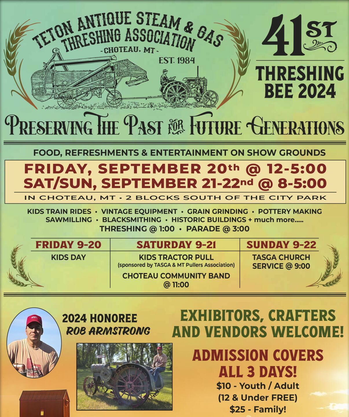 Teton Antique Steam & Gas Threshing Association