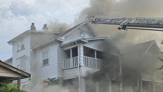 3 firefighters injured
