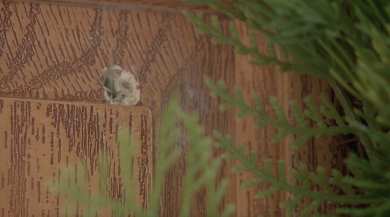 Bullet holes remain in one home in New Berlin that had two drive-by shootings this week