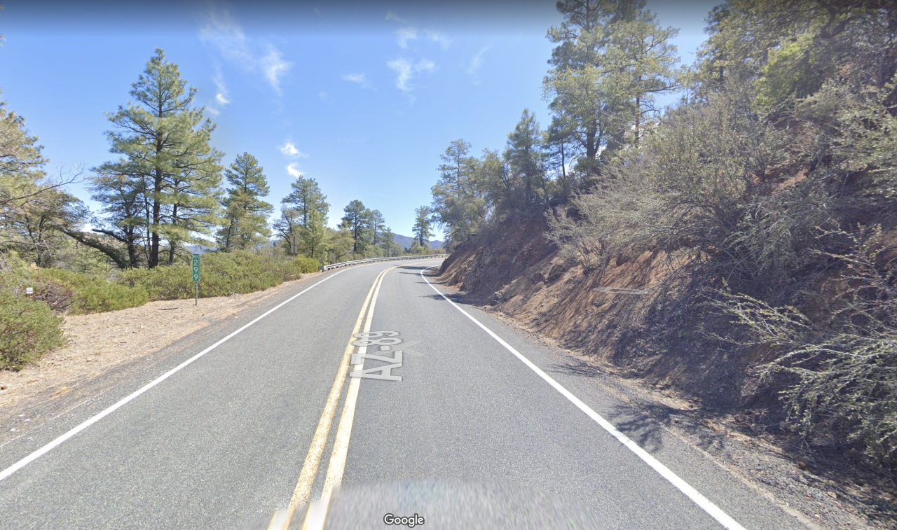 SR89 at mile marker 299