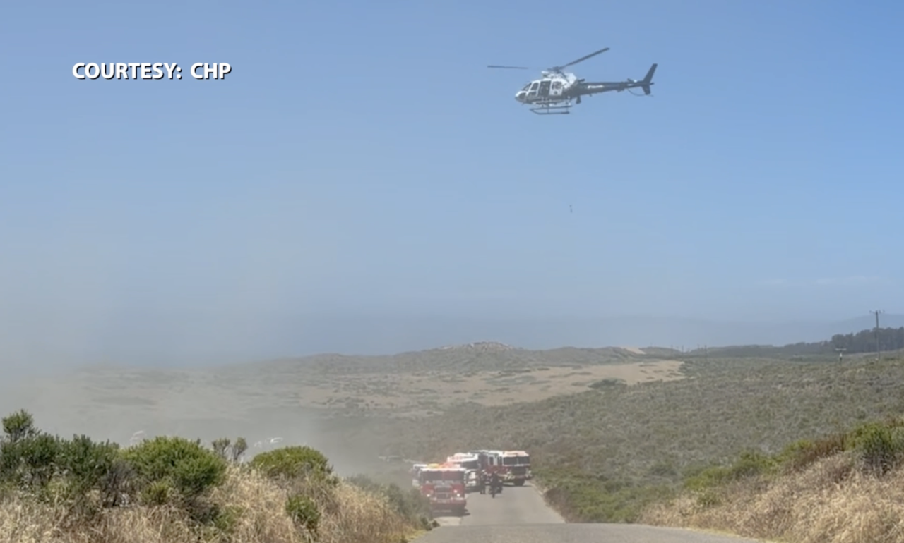Montaña de Oro CHP helicopter rescue happened after hiker fell off a cliff in mid-July 2026.png